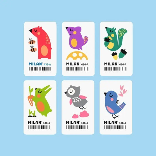🧽 Radieră MILAN Animale 436A