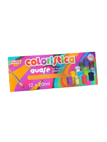 🎨 Guașe Coloristica – 12×20 ml